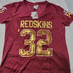 Victoria's Secret Pink Redskins jersey, NWT